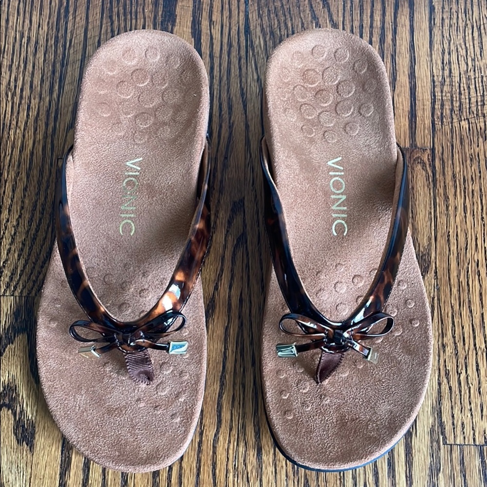 Vionic Bella Ii Women's Tortoise Shell Sandals - … - image 2